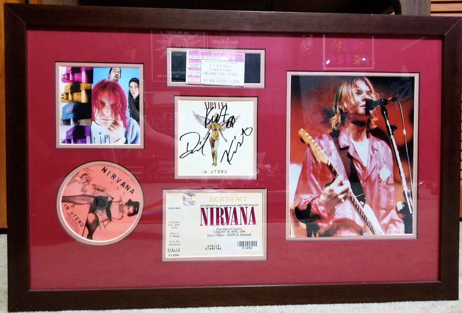 Top 5 d'objets collectors les plus chers de Kurt Cobain vendus sur eBay